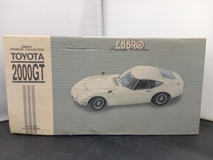 ジャンク EBBRO TOYOTA 2000GT シルバー 1/24 SCALE DIE CAST MODEL