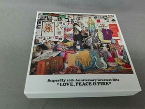 Superfly CD Superfly 10th Anniversary Greatest Hits『LOVE,PEACE&FIRE』(初回限定盤)