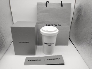 BALENCIAGA バレンシアガ コーヒーカップ タンブラー PARIS Coffee Cup ポーセリン 白 ホワイト