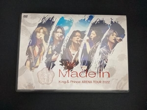 (King&Prince) DVD King & Prince ARENA TOUR 2022 ~Made in~(通常版)