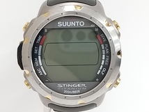 ジャンク SUUNTO STINGER 205※※※スント スティンガダイブコンピューター スキューバダイビング用品 チタン 腕時計_画像1