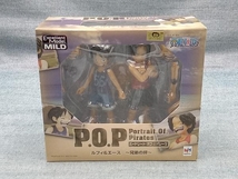 メガハウス エクセレントモデルシリーズ ワンピース P.O.P ルフィ & エース 兄弟の絆(ゆ07-16-12)_画像1