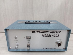 通電確認のみ FUJI KOGYO ULTRASONIC CUTTER MODEL-205 超音波カッター