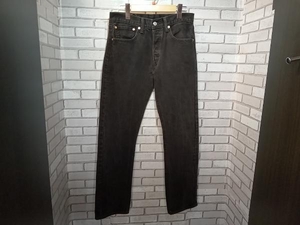 LEVI’S リーバイス 00501-0660 31インチ ブラック ジーンズ メンズ