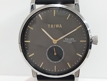ジャンク TRIWA ファルケン FAST119-CL010112 5気圧 トリワ クォーツ 腕時計_画像2
