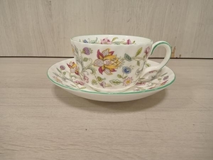 現状品 MINTON　ミントン　HADDONHALL　ハドンホール　カップ&ソーサー　箱付き