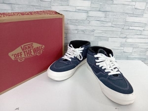 VANS バンズ Half Cab 33 DX ハーフ キャブ スニーカー ネイビー 226.5cm 店舗受取可