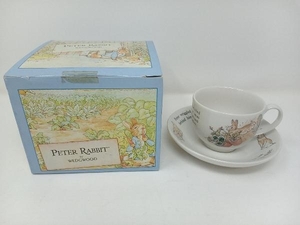 WEDGWOOD ウェッジウッド PETER RABBIT ピーターラビット カップ＆ソーサー 1客 ソーサー約14.5cm 付属品は画像の物が全てです