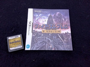 説明書・カードリッジのみ ニンテンドーDS ファイアーエムブレム 新・暗黒竜と光の剣