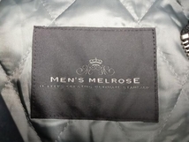 MEN’S MELROSE メンズメルローズ ブルゾン ジャケット ブラック サイズ4_画像3