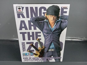 バンプレスト ロロノア・ゾロ B(スーツ:パープル) ワンピース KING OF ARTIST THE RORONOA.ZORO -WHITE&PURPLE ver.- ワンピース