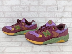 new balance × STRAY RATS MT580SR2 ニューバランス ストレイ ラッツ スニーカー マルチカラー バーガンディ メンズ 27.5cm 状態考慮