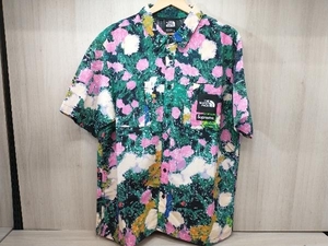 夏 THE NORTH FACE THE ノースフェイス Supreme Trekking S/S Shirt Flowers 半袖Tシャツ トレッキングシャツ XL NR02211I