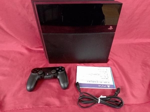 動作確認済 付属品欠品 PlayStation4:ジェット・ブラック(CUH1100AB01)