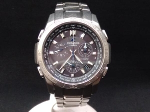 CASIO カシオ OCEANUS オシアナス OCW-600 時計 腕時計 アナログ 腕周り約17cm ケース・ブレスキズ有 電波ソーラー