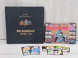 ジャンク 現状品 カードダス20 SDガンダム外伝 SDガンダム FILE BOOK VOI.2 ドラゴンボール5枚入り まとめ売り