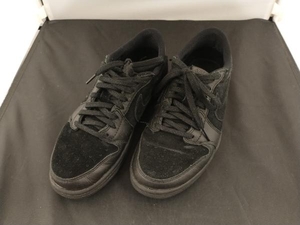 NIKE ナイキ Air Jordan 1 Low Premium Triple Black スニーカー サイズ25.5cm ブラック 店舗受取可