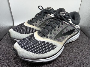 BROOKS ブルックス ランニングシューズ 1102601D155 サイズ29cm ブラック×ホワイト メッシュ