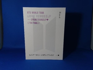 ジャンク DVD BTS WORLD TOUR LOVE YOURSELF:SPEAK YOURSELF [THE FINAL](UNIVERSAL MUSIC STORE & FC限定版)