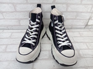 ☆ CONVERSE ALL STAR TREKWAVE HI 1SD400 コンバース オールスター トレックウェーブ スニーカー レディース ブラック 25cm 厚底