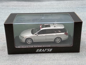 ヒコセブン RAI'S 1/43 METAL DIE-CAST MODEL CAR Collection スバル レガシー 3.0R ツーリングワゴン 警視庁交通部機動隊車両(ゆ14-17-22)