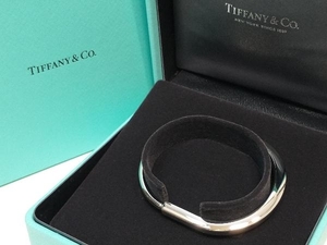 Tiffany &amp; Co. Tiffany K18 18 Gold WG Rock Bangle Белое золото 750 30G Магазин может быть