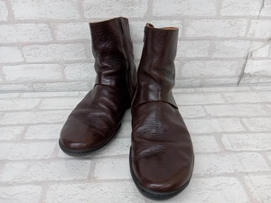 TRIPPEN Trippen кожа короткие сапоги боковой Zip Brown мужской размер 40