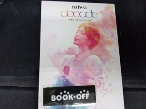 DVD miwa 'ballad collection' live 2021 ~decade~