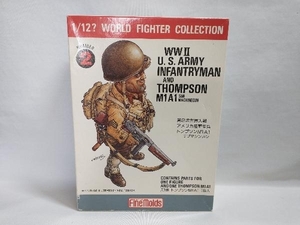 内袋未開封 ファインモールド 1/12ワールドファイターコレクション 第2次世界大戦 アメリカ陸軍歩兵 トンプソンM1A1 サブマシンガン 鳥山明