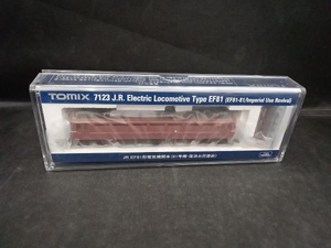 Ｎゲージ TOMIX 7123 JR EF81形電気機関車(81号機・復活お召塗装) トミックス