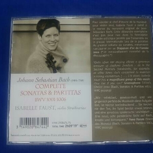 イザベル・ファウスト CD 【輸入盤】J.S.BACH/ COMPLETE SONATAS & PARTITASの画像6