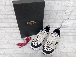 ☆ UGG 1120072／M CA805 DALMATIAN アグ スニーカー ダルメシアン レディース 24.5cm ハラコ 厚底