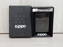 ZIPPO ジッポ ライター 2014 N8 チタンコーティングシリーズ ケース付き ブラックホール_画像1