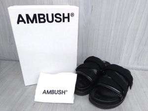 AMBUSH PADDED SANDAL ブラック サンダル アンブッシュ 状態良好 レザー 革 サイズ42 メンズ