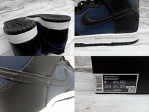 NIKE スニーカー NIKE ナイキ DUNK HIGH CITY PACK DJ0383-400/FRAGMENT スニーカー ネイビー／ブラック 27cm 店舗受取可_画像8