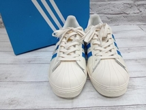 adidas アディダス SUPERSTAR 80S IF6292 スニーカー ホワイト／ライトブルー 27.5cm 店舗受取可_画像1