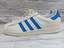 adidas アディダス SUPERSTAR 80S IF6292 スニーカー ホワイト／ライトブルー 27.5cm 店舗受取可_画像2