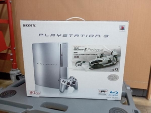 ジャンク 【ディスク出入れに難ありのため】動作確認済 PS3 本体 PlayStation3(80GB):サテンシルバー(CECHL00SS)