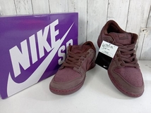 【タグ付き】NIKE ナイキ SB DUNK LOW PRM ダンク ロー プレミアム FN0619-600 スニーカー ワインレッド 29cm 店舗受取可_画像1