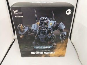 ジャンク 現状品 JOYTOY WARHAMMER 40000 SPACE　WOLVES BATTLE PACK INVICTOR WARSUIT