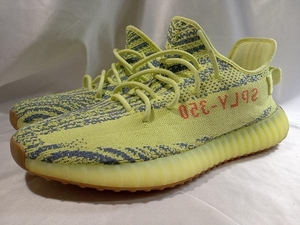 adidas YEZZY BOOST350 V2 SEMI FROZEN YELLOW/アディダス イージーブースト 350 V2 セミフローズンイエロー/29.5cm/B37572/スニーカー