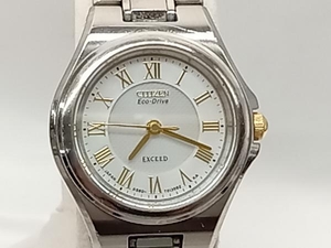 【ジャンク】 稼働品 CITIZEN EXCEED シチズン エクシード エコドライブ A98-T008356 ソーラー 腕時計