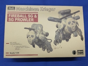 現状品 プラモデル ハセガワ 1/35 ファイアボールSG&SGプラウラー(2体セット) Ma.K. マシーネンクリーガー