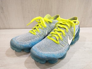 通年 NIKE ナイキ AIR VAPORMAX FLYKNIT 849558-022 SPRITE 27cm グレー×ブルー