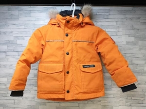 冬 CANADA GOOSE カナダグース ダウンジャケット アウター 使用感あり2〜3 (90〜95cm) オレンジ