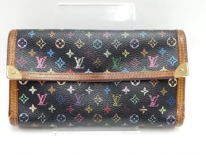 LOUIS VUITTON マルチカラー ポルトフォイユ・インターナショナル TH1015 M92658 ノワール ブラック ルイヴィトン 財布 長財布