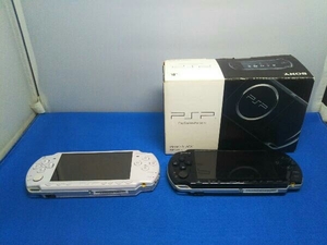 ジャンク 動作確認済み PSP-3000(黒) PSP- 2000(薄紫) 2台セット