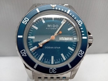 【美品】Mido M0268301104100 腕時計 OCEANSTAR メンズ ミドー オーシャンスター 自動巻き ダイバーズウォッチ 200ｍ防水_画像1
