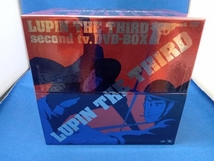 ディスク1中心部ヒビ割れ 箱イタミあり DVD LUPIN THE THIRD second tv,DVD-BOX_画像1