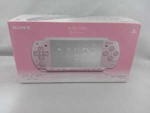 動作確認済 説明書なし PSP「プレイステーション・ポータブル」ローズ・ピンク(PSP2000RP)